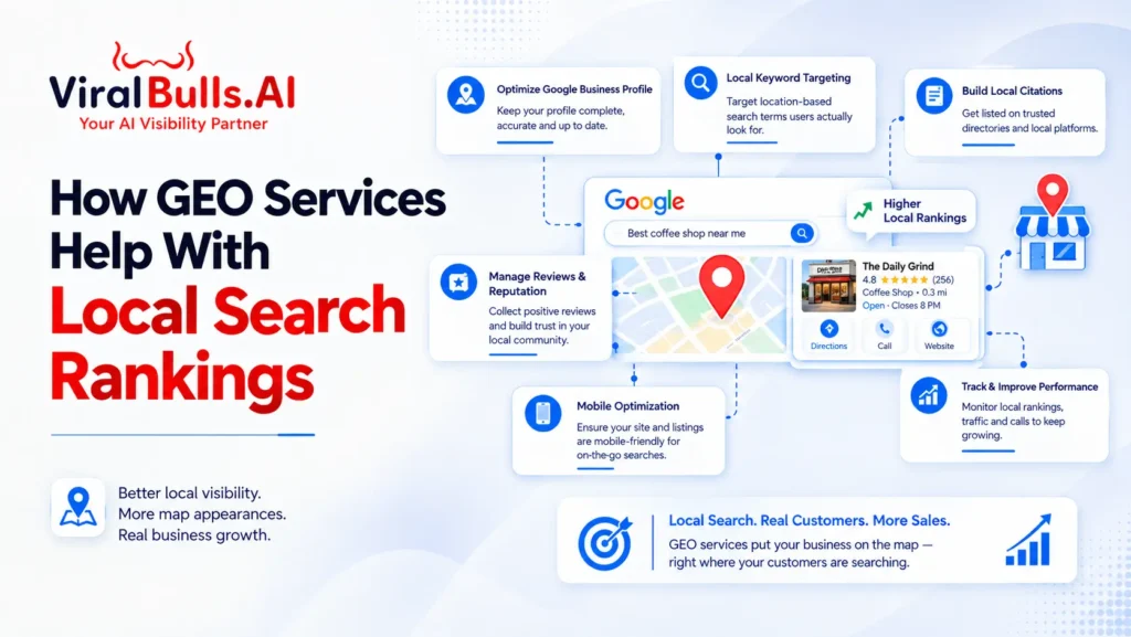 How GEO Services Help With Local Search Rankings